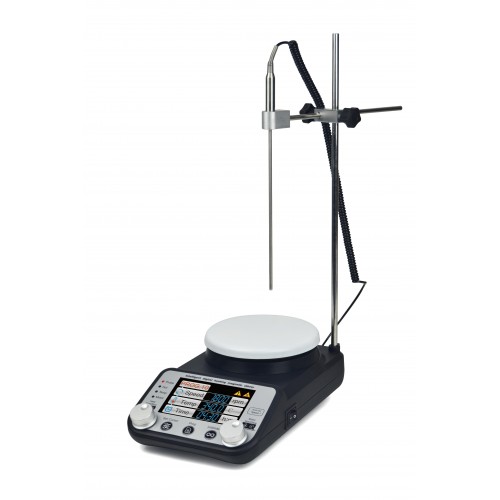Magnetic Stirrer Hot Plate with Timer, Color Display | BT Lab Systems