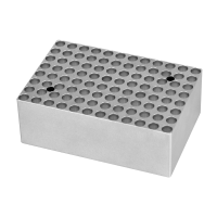 96 x 0.2ml PCR Plate Block for Dry Bath Incubators with Heated Lid