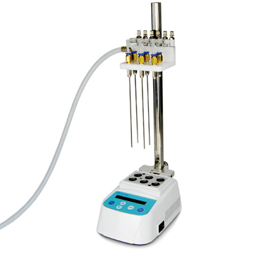 Mini Nitrogen Evaporator Sample Concentrator for 6 samples BT Lab Systems