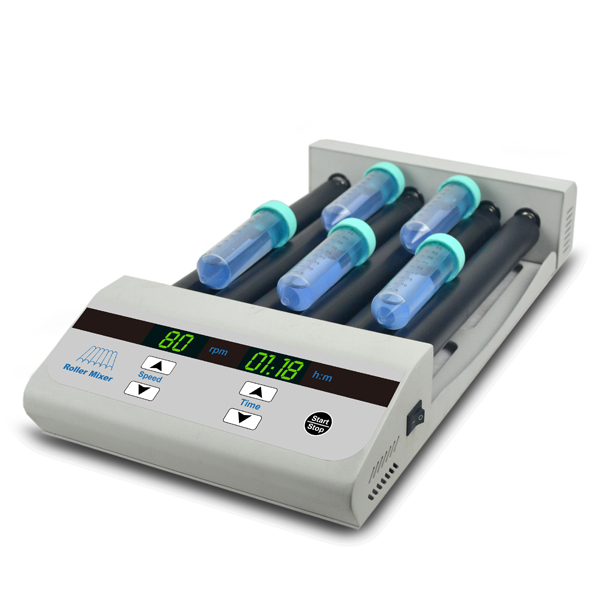 Lab Tube Roller with 6 rollers with timer and variable speed BT Lab