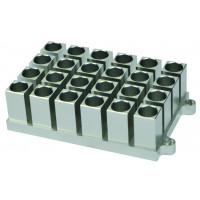 24 x 12mm Tube Block for Incubating Shaker