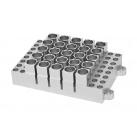 32 x 0.2ml & 25 x 1.5ml Tube Block for Incubating Shakers